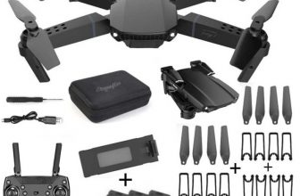 Inferno Black Quadcopter Drone 1+3 Batteries & 1+3 Propellor Combo Drone