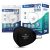 Aerogrid Ffp2 | Pack Of 10 | 5 Layers | Isi Mark | Bis Certified | En 149 European Std. Certified | Premium N95 Mask For Unisex (Black, Head Loop)