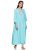 Indigo By Clarks Women’S Rayon Nightdress (Ind-8005_Aqua_X-Small)