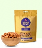 Himalayan Natives 100% Natural Almonds, Raw Almonds, Badam Dryfruit, 200G (Almonds, Pack Of 1)
