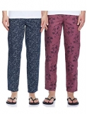 Diverse Men’S Plus Size Regular Pyjama Bottom (Pack Of 2) Pink, Yellow