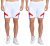 Dia A Dia Men’S (Sports Shorts_White_Free Size)