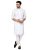 Weltpocket™ Men’S Solid Straight Kurta Pyjama Set (X-Small, White)