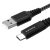 Ambrane Unbreakable 3A Fast Charging Braided Type C Cable – 1.5 Meter (Rct15 (A), Black) Supports Qc 2.0/3.0 Charging