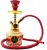 Mahison Lifestyle 12 Inch Iron Hookah(Red, Gold)
