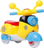 Speed Shopmini Scooter Toys For Kids Toddlers Baby Boys Girls Adults Seat Model Toys Steering Wheel Car Toy Track, Mini Motorcycle Toy Pull Back ( Random Colour )