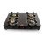 Cello Prima Open Gas Stove 4 Burner Stainless Steel, Glass Top, (Isi Certified, Black)