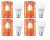 Halonix B22 10-Watt Led Astron Plus (Pack Of 4, White, Round)