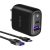 Oraimo 22.5W Usb C Wall Charger 2 Port Fast Charger With 18W Usb-C Power Adapter Foldable Plug Compatible For Iphone 13/13 Mini/13 Pro Max/12/12 Pro Max, Ipad Mini/Pro, Pixel, Galaxy, Airpods Pro