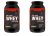Natures Velvet Lifecare Gold Standard 100% Whey, Double Rich Chocolate, 2Lb (1+1)
