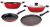 Nirlon 3 Layer Non-Stick Coated Dishwasher Safe Cookware Essential Combo Gift Set Offer, Multipurpose Cookware Essential