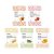 Amazon Brand – Solimo Face Sheet Mask, Pack Of 5 (Peach, Strawberry, Gooseberry, Matcha, Orange)