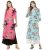 Gosriki Women’S Crepe Printed Straight Kurta (Pack Of 2) (Kurti-Combo-084-S_Multicolored_Small)