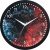 Efinito 12.5 Inch Smoky Vibrant Wall Clock For Home Living Room Bedroom Office Silent Movement