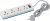 Havells Spikestar 4+1 Spikegaurd ( 2 Mtr) 4  Socket Extension Boards(White)