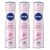 Nivea Deodorant Pearl And Beauty For Women, 150Ml (Pack Of 3)