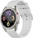 (Renewed) Zebronics Zeb-Fit4220Ch Smart Fitness Watch With Call Function Via Built-In Speaker And Mic, Spo2, Bp & Heart Rate Monitor, Ip67 Water Resistant, 7 Sports Mode (Silver)