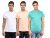 American Crew Men’S Regular Fit T-Shirt (Pack Of 3) (Ac1714-M_Assorted_Medium)