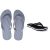 Relaxo Men’S Gybk House Slippers – 6 Uk/India & Sparx Men’S Black Flip-Flops-6 Uk