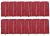 Kuber Industries 12 Piece Non Woven Coat/Blazer Cover, Maroon