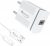 Quantum Qhm 3300 Type C Universal Fast Charger 20W, Smart Chip, Short Circuit Protection 20 W 3 A Mobile Charger With Detachable Cable 20 W 3 A Mobile Charger With Detachable Cable(White, Cable Included)