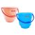 Wonder Plastic Prime Bucket Set, 2 Bucket, 5 Liters, Pink & Blue Color, Made In India, Standard (Buc5_Lt_2_Pb_Prime)
