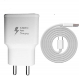 Phonetec 18 W 3 A Mobile Fast 3Amp Adapter Ualcomm Quick Charge 3.0 Charger(White, Cable Included)