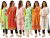 Pop Mantra Women’S Crepe Straight Kurta (Pack Of 6) (239-225-226-227-229-230_Multicolour_Large)