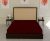 Shri Vyas Linen 100% Waterproof Dustproof, Terry Cotton, Mattress Protector Double Size Bed, Maroon (36X72)