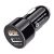 Ambrane 5.4A Dual Usb Rapid Car Charger (Qualcomm Certified) With 18W Quick Charge 3.0 (Acc-11Qc-M, Black)
