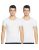 Puma Men’S Bsc Crew Vest-Pk Of 2 Regular Printed Underwear (93213801 White_L)