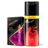 Kamasutra Spark Deodorant Mega Pack 220 Ml And Strawberry Flavoured Condoms 10 Count