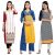 Sancom Women’S Crepe Straight Fit Kurta (G-052-060-063_Multi_3Xl)