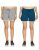 Amazon Brand – Symbol Women’S Knit Shorts (Sb-Ss21Sh-706_Multi 9_M)