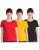 Honeysuckle By Cotton Colors Women’S Classic T-Shirt (Twtrncp3A_Multicolor_Small_Black/ Mustard/Red