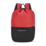 Aristocrat Draw-Pack 15L Unisex Red Laptop Bags