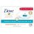 Dove Care & Protect Bathing Bar – Removes 99% Germs & Moisturises Skin, Plant-Based Cleansers, 100 G (Buy 3 Get 1 Free)