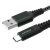 Ambrane Unbreakable 3A Fast Charging Braided Type C Cable – 1.5 Meter (Rct15 (A), Green) Supports Qc 2.0/3.0 Charging
