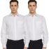 Jockey Men’S Plain Midi Brief (Pack Of 2) (1010-0205_Black Melange_S)
