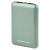 Ambrane 10000 Mah Compact Power Bank With Fast Charging, Sleek Design, Dual Output, Type C Input, Li-Polymer, Made In India For Mobiles & Other Devices + Free Type C Cable (Powerlit, Green)