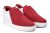 Inlazer Men’S Invisible Height Increasing Elevator Shoes Mesh Lifting Sneakers Casual Sport Shoes-2.36 Inches Taller (Red, Numeric_7)