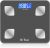 Dr. Trust (Usa) Model-505 Bluetooth Digital Smart Fitness Body Fat Composition Analyzer Bmi Weight Machine For Human Usb Electronic Rechargeable Weighing Scale(Grey)