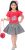 Modern Dream Baby Girls Party(Festive) Top Skirt(Red)
