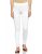 Biba Women’S Straight Fit Pants (Core15023_White_Large)
