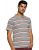 Deniklo Men’S Striped Regular Fit Polo Shirt (Dk08-M_Grey Melange, Red & White M)