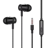 Kratos Thump Wired Earphones, Powerful Bass, Hd Sound Quality Earphones, Tangle Free Cable, Comfortable In Ear Fit, With 3.5 Mm Jack