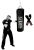 Aurion Strong Synthetic Leather Punching Bag 48 Inch With Hand Wrap (Heavy Bag)