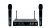 Studiomaster Xr 40Hh Uhf Dual Hand Wireless Omnidirectional Microphone System – Black