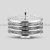 Ideal Aluminium Cookware Idiappam Stand, 4 Plates, Silver