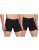Jockey Men’S Solid Boxer Brief (1017 Black Melange_M)